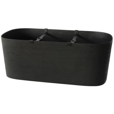 TeraPlast KOS 78x38 H30 Jardinière - Auto-irrigation recyclée pour extérieur - Publicité TeraPlast KOS 78x38 H30 Jardinière - Auto-irrigation recyclée pour extérieur - Publicité