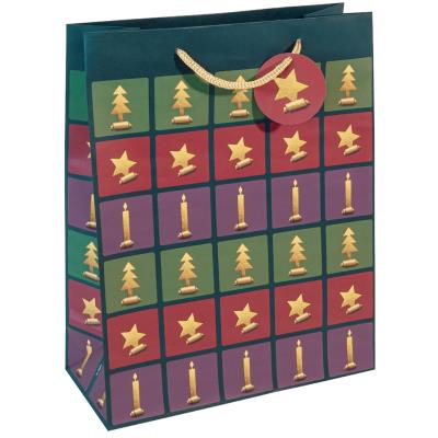 sigel Sac cadeau de Noël pour bouteille 'Cut-out style' - Publicité sigel Sac cadeau de Noël pour bouteille 'Cut-out style' - Publicité