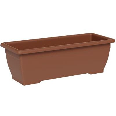 TERAPLAST Nara Pot de fleurs rectangulaire en plastique recyclé - Publicité TERAPLAST Nara Pot de fleurs rectangulaire en plastique recyclé - Publicité
