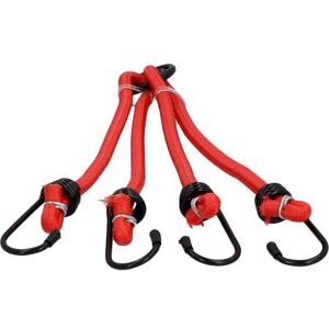 FISCHER Tendeur élastique de vélo à 4 bras, rouge - Publicité FISCHER Tendeur élastique de vélo à 4 bras, rouge - Publicité