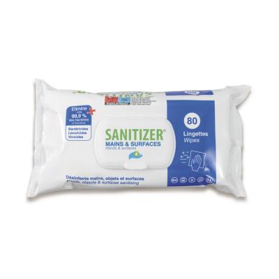 Tifon - SANITIZER - Bleu Atlantique - Lot 2 - Lingettes désinfectantes - Publicité Tifon - SANITIZER - Bleu Atlantique - Lot 2 - Lingettes désinfectantes - Publicité