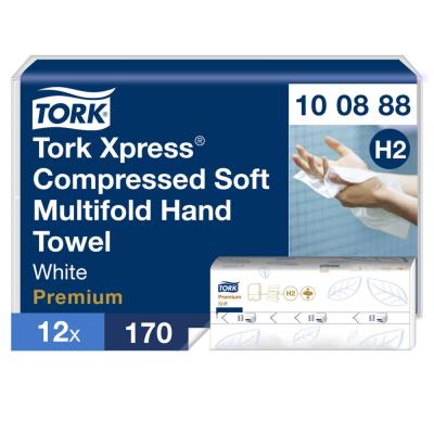 Serviettes en papier multifoliées Tork Xpress - Serviettes en papier - Publicité Serviettes en papier multifoliées Tork Xpress - Serviettes en papier - Publicité