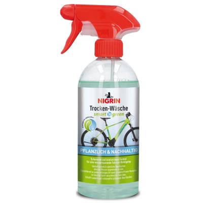 NIGRIN Produit de lavage à sec de vélo Smart'n Green - Publicité NIGRIN Produit de lavage à sec de vélo Smart'n Green - Publicité