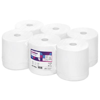 Rouleau d'essuie-mains Prestige 3 Couches - Lot de 6 Blanc - Publicité Rouleau d'essuie-mains Prestige 3 Couches - Lot de 6 Blanc - Publicité