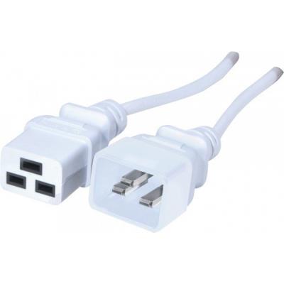Générique ecf-808005 câble électrique blanc 3 m iec c20 iec c19 - Publicité Générique ecf-808005 câble électrique blanc 3 m iec c20 iec c19 - Publicité