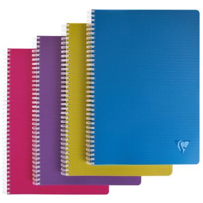 Cahier spirales Linicolor A4 - 21 x 29,7 cm 180 pages 90g seyès - coloris Intense - bloc 90 feuilles - Publicité Cahier spirales Linicolor A4 - 21 x 29,7 cm 180 pages 90g seyès - coloris Intense - bloc 90 feuilles - Publicité