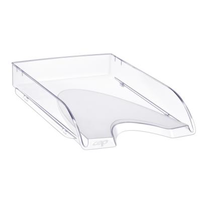 Corbeille à courrier Cep Pro Happy - cristal - Publicité Corbeille à courrier Cep Pro Happy - cristal - Publicité