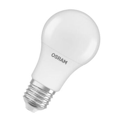 Ampoule LED Osram E27 opaque 4,9 W - 470 lm - Equivaut à 40 W - Blanc chaud 2700K - Publicité Ampoule LED Osram E27 opaque 4,9 W - 470 lm - Equivaut à 40 W - Blanc chaud 2700K - Publicité