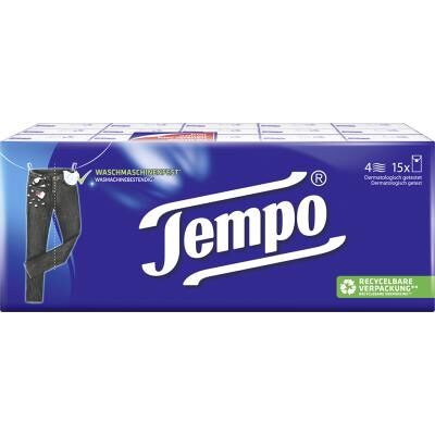 Tempo Mouchoirs Classique, 4 couches, pack de 30, blanc - Publicité Tempo Mouchoirs Classique, 4 couches, pack de 30, blanc - Publicité