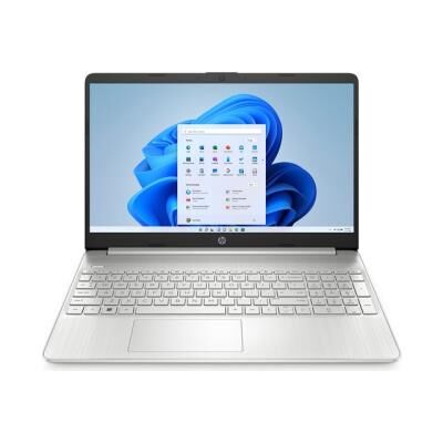 HP Laptop 15s-fq5025nf - Intel Core i5 - 1235U / jusqu'à 4.4 GHz - Win 11 Home - Carte graphique Intel Iris Xe - 16 Go RAM - 512 Go SSD NVMe - 15.6" IPS 1920 x 1080 (Full HD) - Wi-Fi 6 - argent naturel - clavier : Français