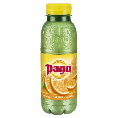 Bouteilles 33cl PAGO - orange - paquet de 12 - Publicité Bouteilles 33cl PAGO - orange - paquet de 12 - Publicité