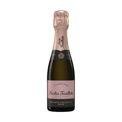 Nicolas Feuillatte - Champagne Brut Rosé - 20 cl - Champagne - Publicité Nicolas Feuillatte - Champagne Brut Rosé - 20 cl - Champagne - Publicité