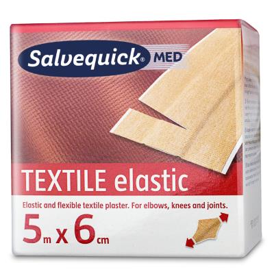 Cederroth Modèle Pansement Textile Élastique Salvequick - Premiers Soins - Publicité Cederroth Modèle Pansement Textile Élastique Salvequick - Premiers Soins - Publicité