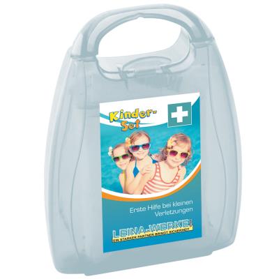 Leina-werke LEINA Coffret de premiers secours - enfants - Publicité Leina-werke LEINA Coffret de premiers secours - enfants - Publicité