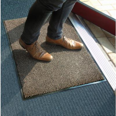 FLOORTEX Doortex - Tapis d'entrée marron - Usage intérieur - Publicité FLOORTEX Doortex - Tapis d'entrée marron - Usage intérieur - Publicité