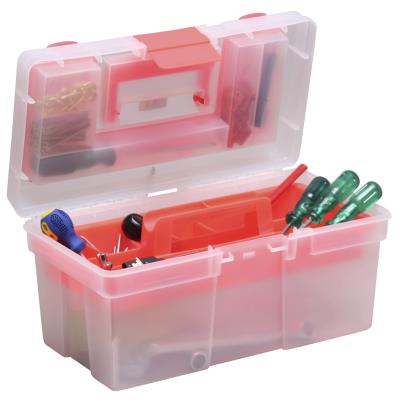 allit Boîte de rangement McPlus Clear 16, PP, rouge - Publicité allit Boîte de rangement McPlus Clear 16, PP, rouge - Publicité