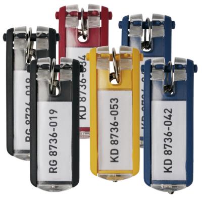 DURABLE Porte-clés KEY CLIP, assorti, grand emballage - Publicité DURABLE Porte-clés KEY CLIP, assorti, grand emballage - Publicité