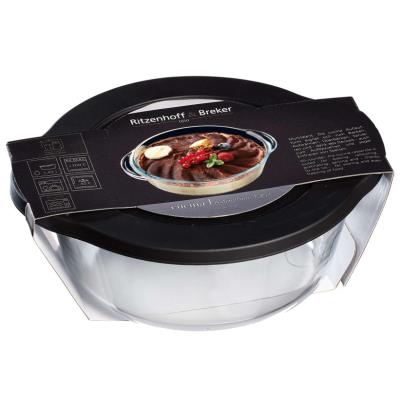 Set de Plat en Verre Ritzenhoff & Breker - 1,45L - Compatible four et lave-vaisselle - Publicité Set de Plat en Verre Ritzenhoff & Breker - 1,45L - Compatible four et lave-vaisselle - Publicité