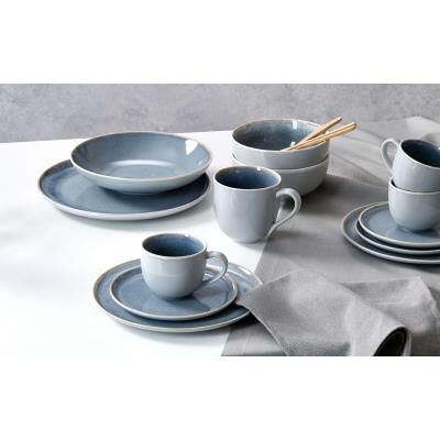 Assiette Plate en Porcelaine Bleue Ritzenhoff & Breker - 215mm - Publicité Assiette Plate en Porcelaine Bleue Ritzenhoff & Breker - 215mm - Publicité