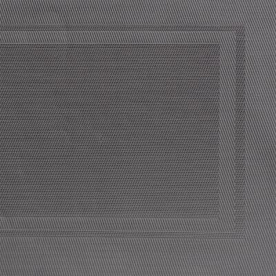 FEINBAND Lot de 4 Sets de Table en PVC Noir Imperméable - Publicité FEINBAND Lot de 4 Sets de Table en PVC Noir Imperméable - Publicité