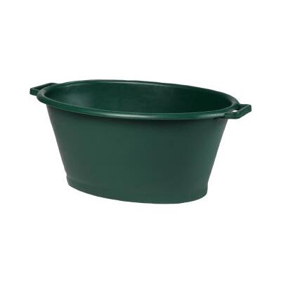 EDA Bassine ovale, 50 litres, plastique, vert - Publicité EDA Bassine ovale, 50 litres, plastique, vert - Publicité