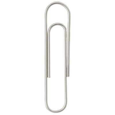 Mondoffice Trombones acier nickelé 25 mm bout rond - boîte de 1000 - paquet 1000 unités - Publicité Mondoffice Trombones acier nickelé 25 mm bout rond - boîte de 1000 - paquet 1000 unités - Publicité
