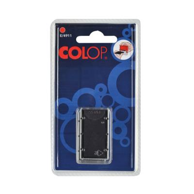Cassette d'encre pré-encrée Colop E/4911 compatible Trodat 4911/ 4820/ 4822 - rouge - paquet 2 unités - Publicité Cassette d'encre pré-encrée Colop E/4911 compatible Trodat 4911/ 4820/ 4822 - rouge - paquet 2 unités - Publicité