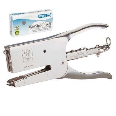 Pack pince agrafeuse grande capacité + 5000 agrafes Rapid - Publicité Pack pince agrafeuse grande capacité + 5000 agrafes Rapid - Publicité