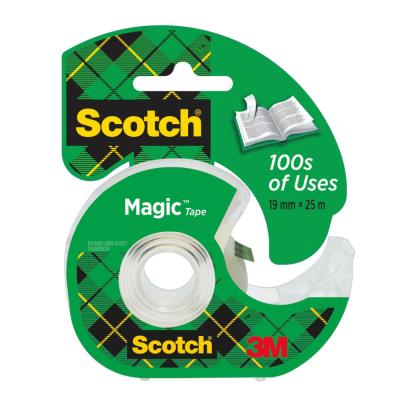 Ruban adhésif invisible Scotch Magic - 19 mm x 25 m - sur dévidoir plastique - Publicité Ruban adhésif invisible Scotch Magic - 19 mm x 25 m - sur dévidoir plastique - Publicité