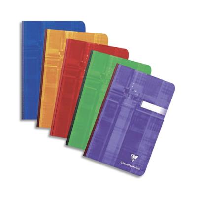 Carnet Clairefontaine - 90 g - 11 x 17cm - brochure - couverture pelliculée - 192 pages - - Publicité Carnet Clairefontaine - 90 g - 11 x 17cm - brochure - couverture pelliculée - 192 pages - - Publicité