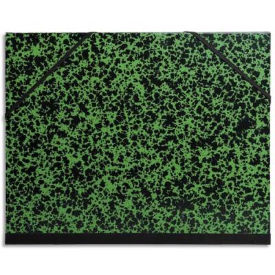 Carton à dessin 52 x 72 cm Annonay vert avec élastiques Exacompta - Publicité Carton à dessin 52 x 72 cm Annonay vert avec élastiques Exacompta - Publicité