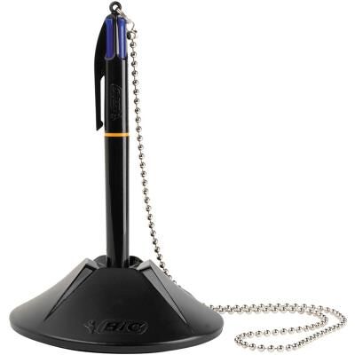 Stylo bille 4 couleurs sur socle Bic Counter Desk - Publicité Stylo bille 4 couleurs sur socle Bic Counter Desk - Publicité