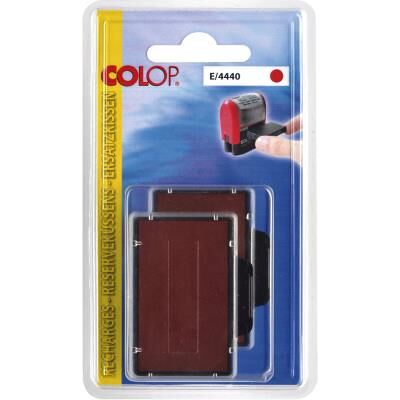 Cassette d'encre Colop E/4440 compatible Trodat 5203/ 5253/ 5440 - rouge - blister 2 unités - Publicité Cassette d'encre Colop E/4440 compatible Trodat 5203/ 5253/ 5440 - rouge - blister 2 unités - Publicité