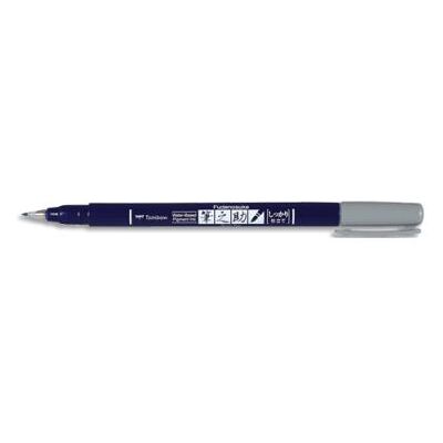 Feutre écriture Tombow FUDENOSUKE pointe dure - base d'eau avec pigments - inodore - Coloris Gris - Publicité Feutre écriture Tombow FUDENOSUKE pointe dure - base d'eau avec pigments - inodore - Coloris Gris - Publicité