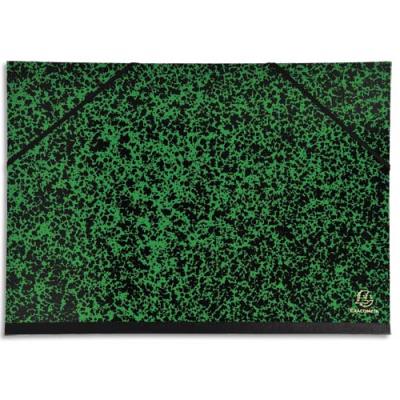 Carton à dessin 32 x 45 cm Annonay vert avec élastiques Exacompta - Publicité Carton à dessin 32 x 45 cm Annonay vert avec élastiques Exacompta - Publicité