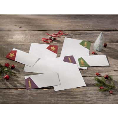 Ensemble de papier à motifs de Noël Sigel - A4 - Lot de 2 - Publicité Ensemble de papier à motifs de Noël Sigel - A4 - Lot de 2 - Publicité