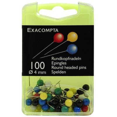 EXACOMPTA Epingle de signalisation, taille: 4 mm, assorti - Publicité EXACOMPTA Epingle de signalisation, taille: 4 mm, assorti - Publicité