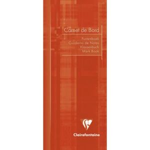 Carnet de bord Clairefontaine - 8,5 x 20cm - 32