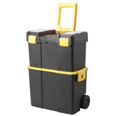 Allit 476138 Mcplus Mobile - Boîte à outils Noir/Jaune - Publicité Allit 476138 Mcplus Mobile - Boîte à outils Noir/Jaune - Publicité