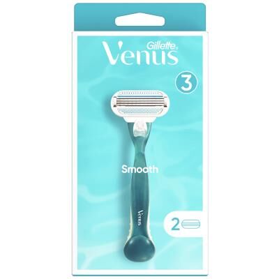 Gillette for Women Lames de rechange Venus Smooth, pack de 4 - Publicité Gillette for Women Lames de rechange Venus Smooth, pack de 4 - Publicité