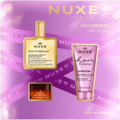 Nuxe Coffret Les Iconiques - Publicité Nuxe Coffret Les Iconiques - Publicité