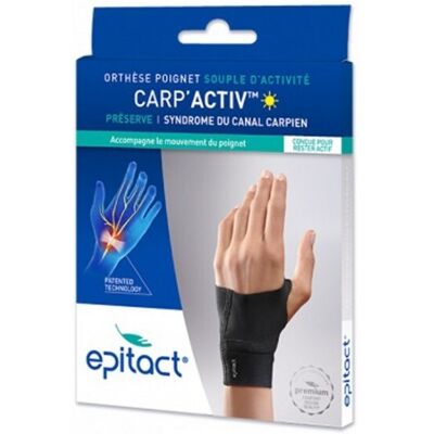 Epitact carp'activ orthèse poignet souple d'activité droite taille M - Publicité Epitact carp'activ orthèse poignet souple d'activité droite taille M - Publicité