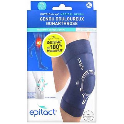 Epitact Physiostrap Genoux Douloureux Gonarthrose taille XL - Publicité Epitact Physiostrap Genoux Douloureux Gonarthrose taille XL - Publicité