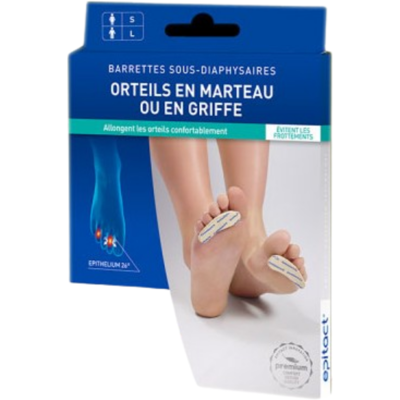 Epitact Barrettes Sous-Diaphysaires Homme x2 Taille L - Publicité Epitact Barrettes Sous-Diaphysaires Homme x2 Taille L - Publicité