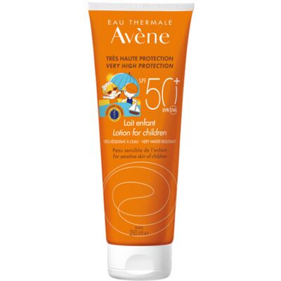 AVENE Avène lait enfant spf50+ 250ml - Publicité AVENE Avène lait enfant spf50+ 250ml - Publicité
