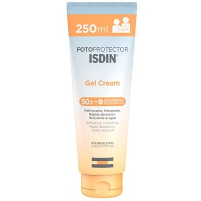 Crème solaire SPF 50+ Isdin - Protection solaire pour peaux sensibles - Publicité Crème solaire SPF 50+ Isdin - Protection solaire pour peaux sensibles - Publicité