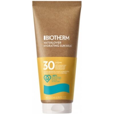 Biotherm Waterlover Lait Solaire Hydratant SPF30 (200ml) - Publicité Biotherm Waterlover Lait Solaire Hydratant SPF30 (200ml) - Publicité