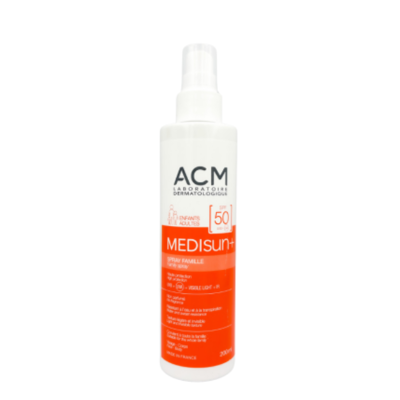 ACM Medisun+ SPF50 Spray Famille 200ml - Publicité ACM Medisun+ SPF50 Spray Famille 200ml - Publicité