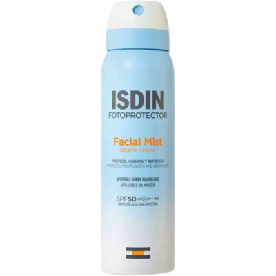 Isdin Fotoprotector Facial Mist Brume Visage SPF50 100 ml - Publicité Isdin Fotoprotector Facial Mist Brume Visage SPF50 100 ml - Publicité