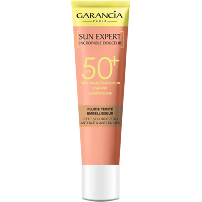 Garancia Sun Expert Incroyable Douceur Fluide Teinté Embellisseur SPF50+ 40ml - Publicité Garancia Sun Expert Incroyable Douceur Fluide Teinté Embellisseur SPF50+ 40ml - Publicité